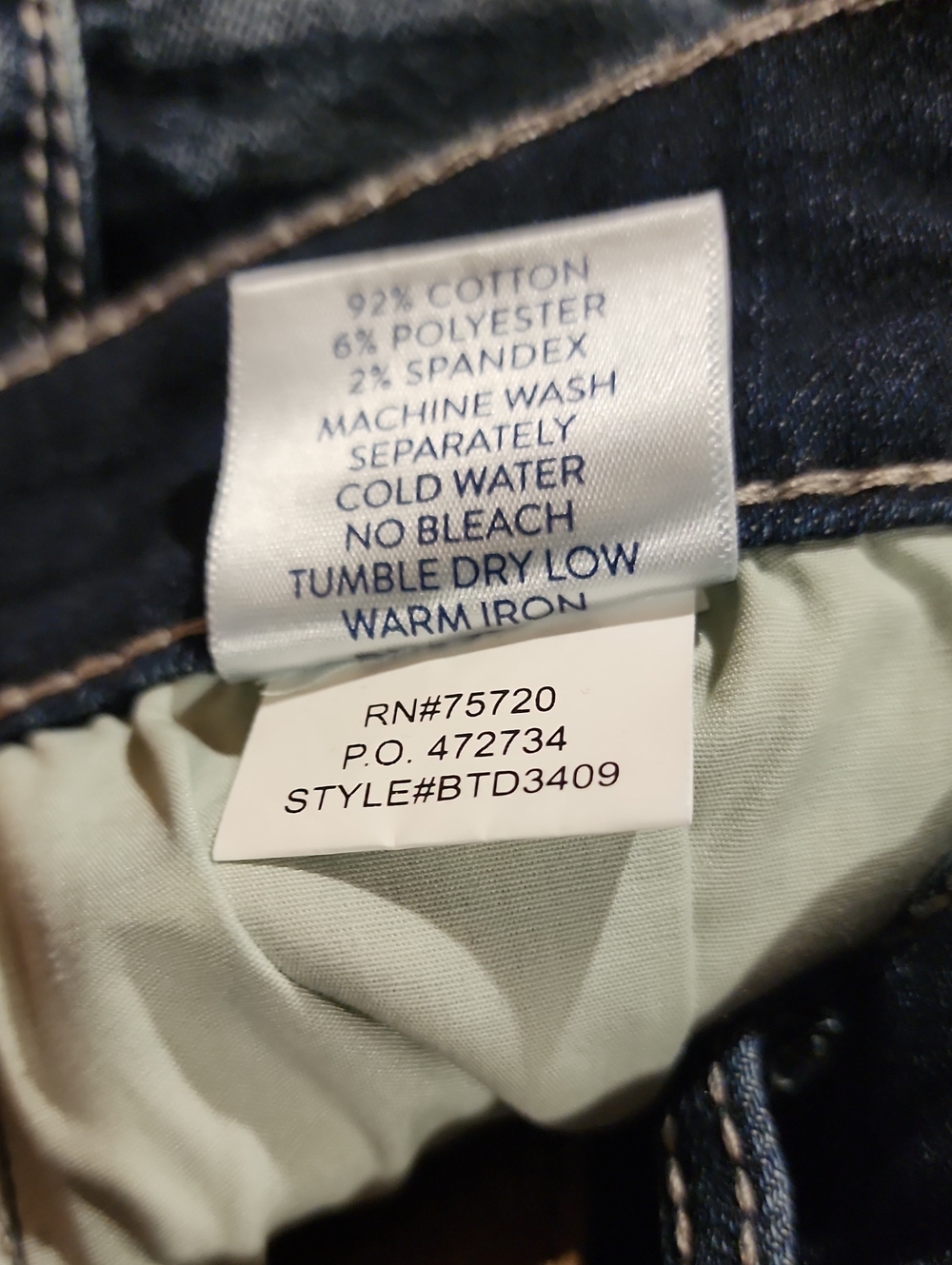 Daytrip Virgo Cropped Jeans NWT Size 31 - Picture 10 of 10